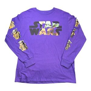 Star‎ Wars Mandalorian Mad Engine The Child Baby Yoda Long Sleeve
